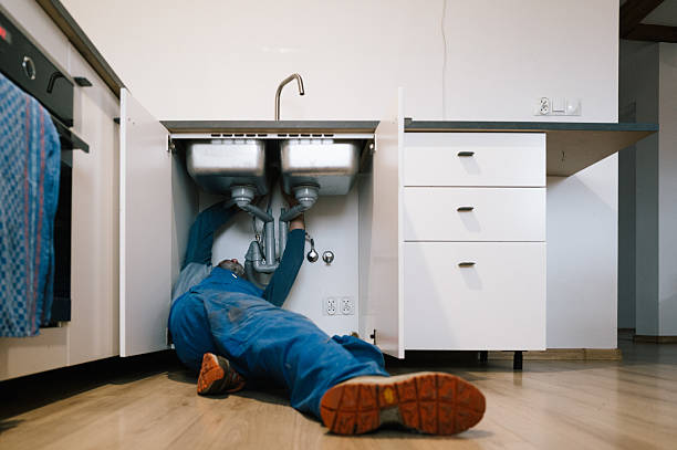 Professional Plumbing technician working in Franklin, VA